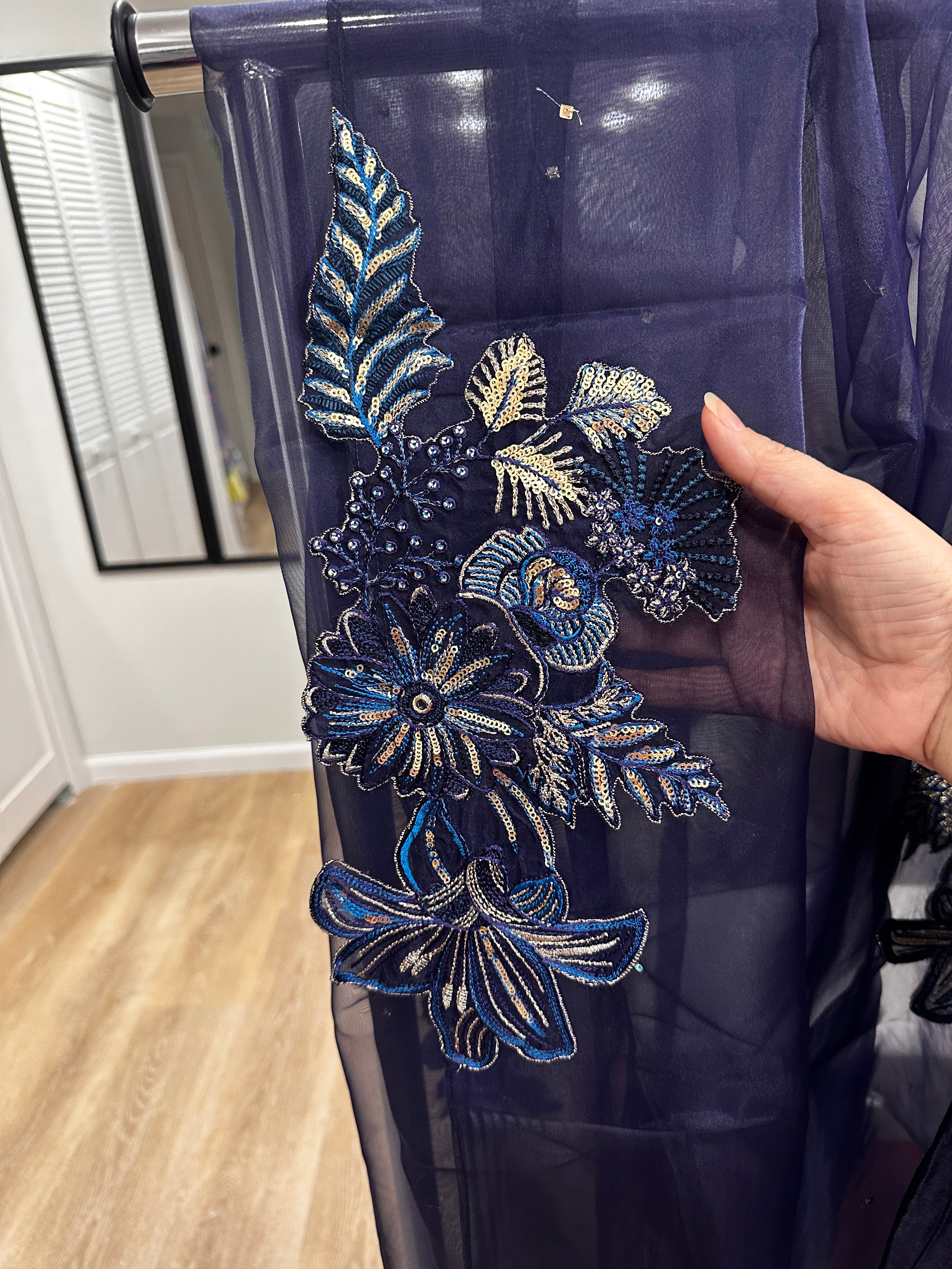 Twilight Blue - Lehnga