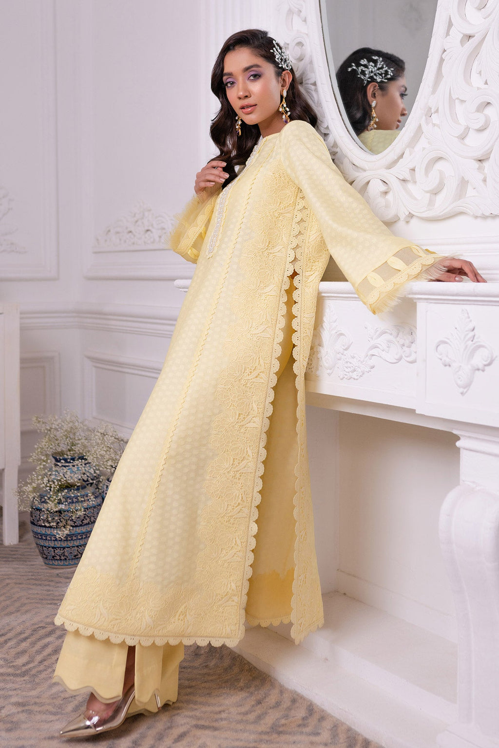 Fauzia Khalid - Butter Yellow