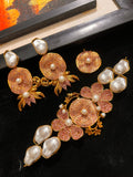 Salmon Pink Turkish Set