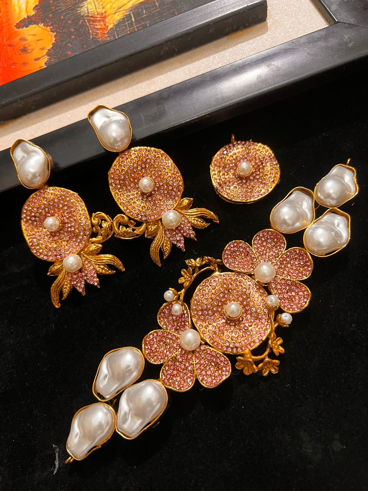 Salmon Pink Turkish Set