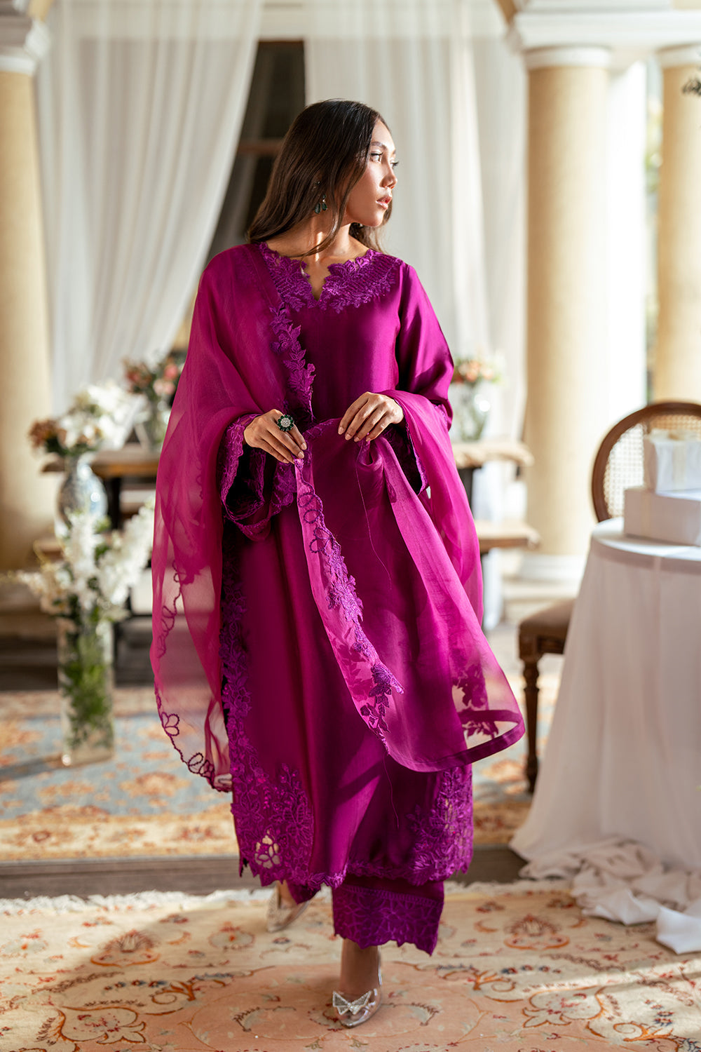 AZURE- Sheesha Silk