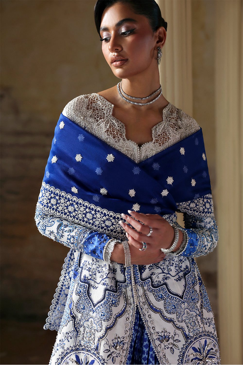 SORAYA-Silk Blue