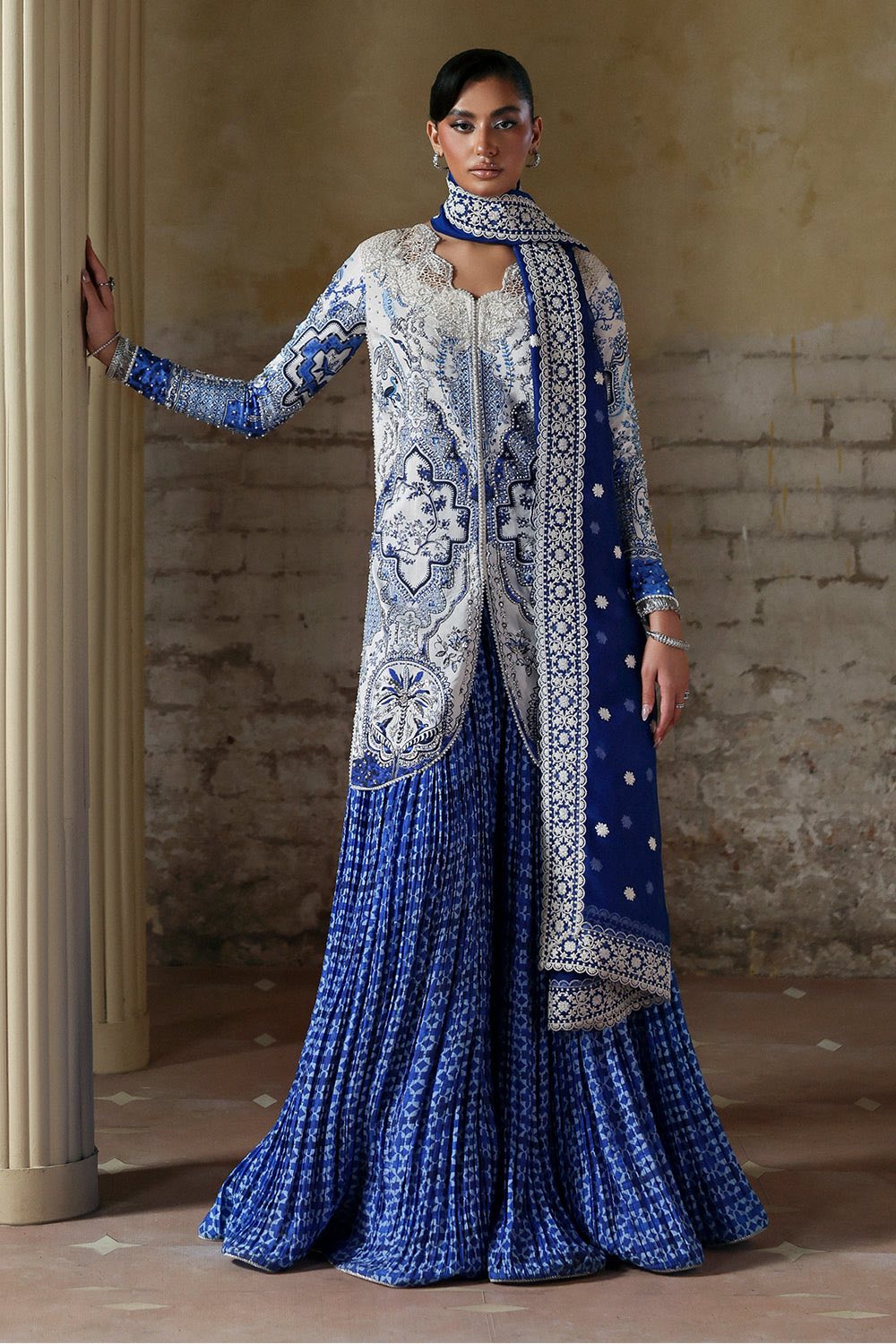 SORAYA-Silk Blue