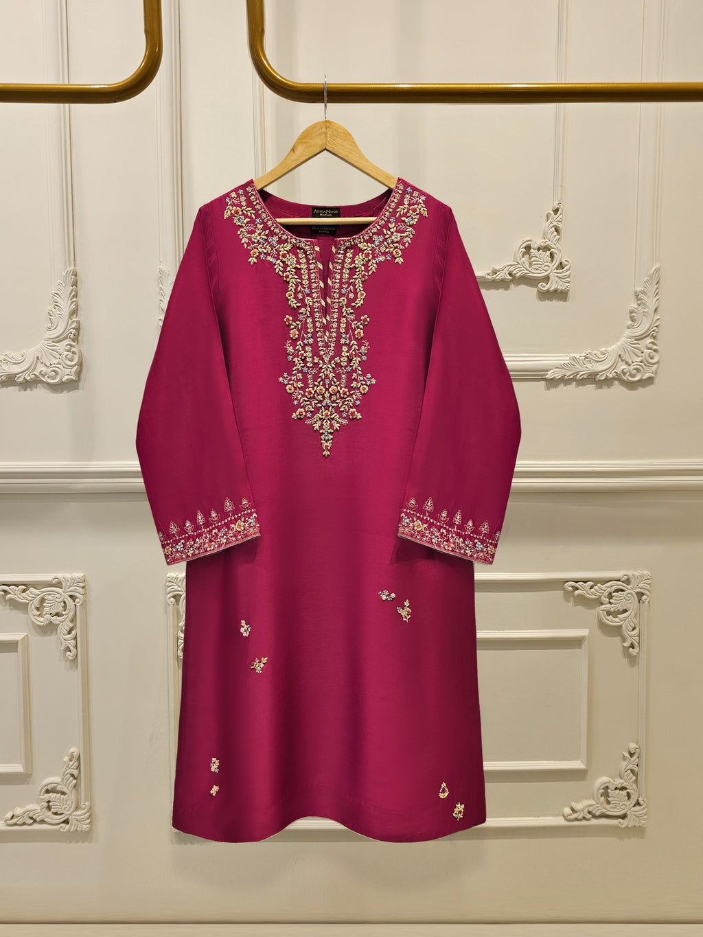 Aghanoor - Sheesha Silk 2 Pieces
