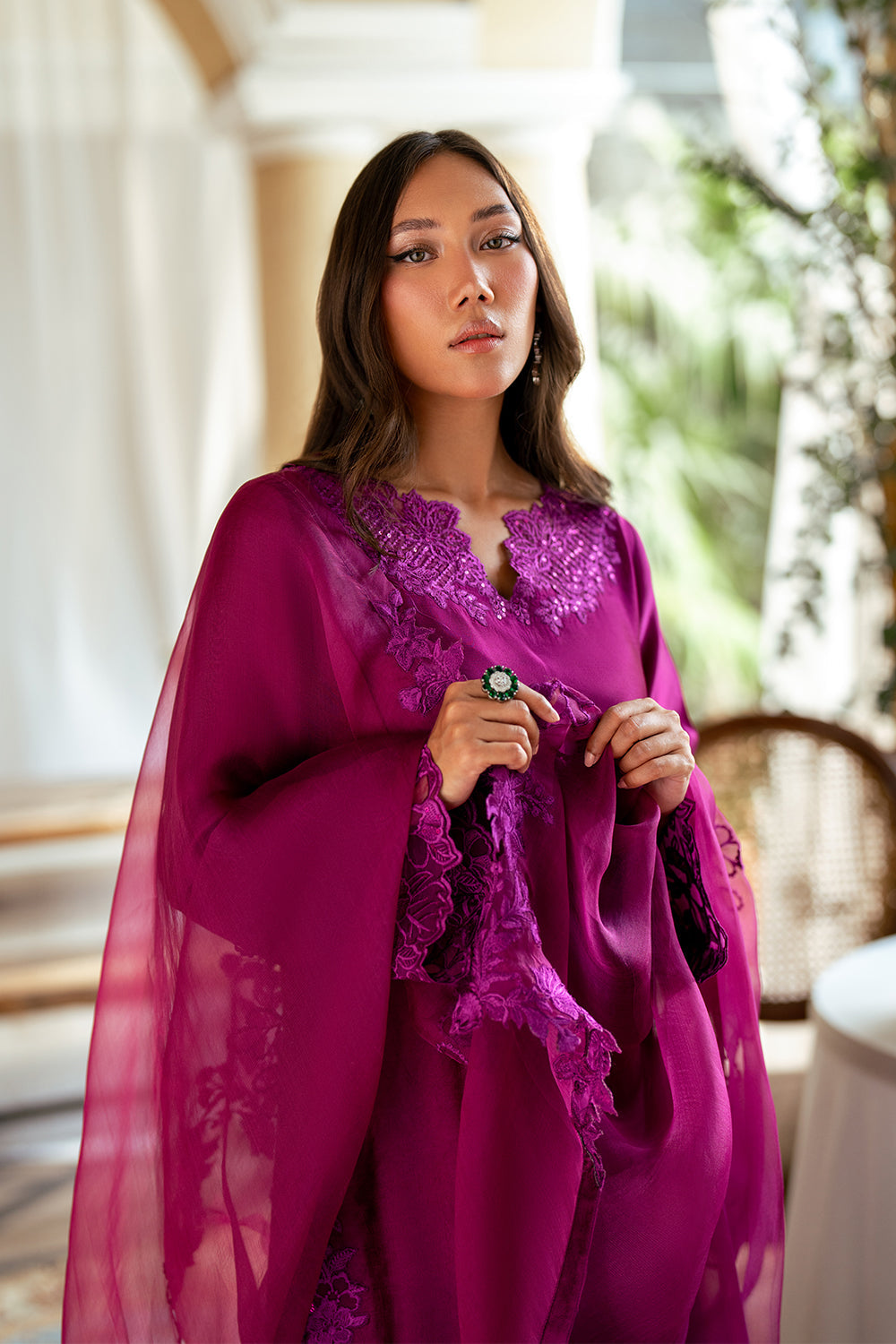 AZURE- Sheesha Silk