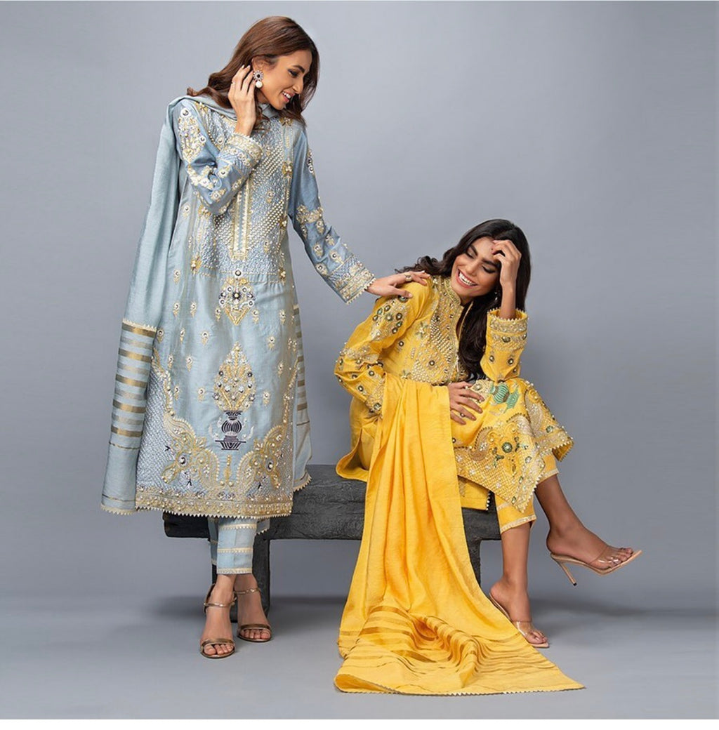 Wardha Saleem - Marigold Yellow