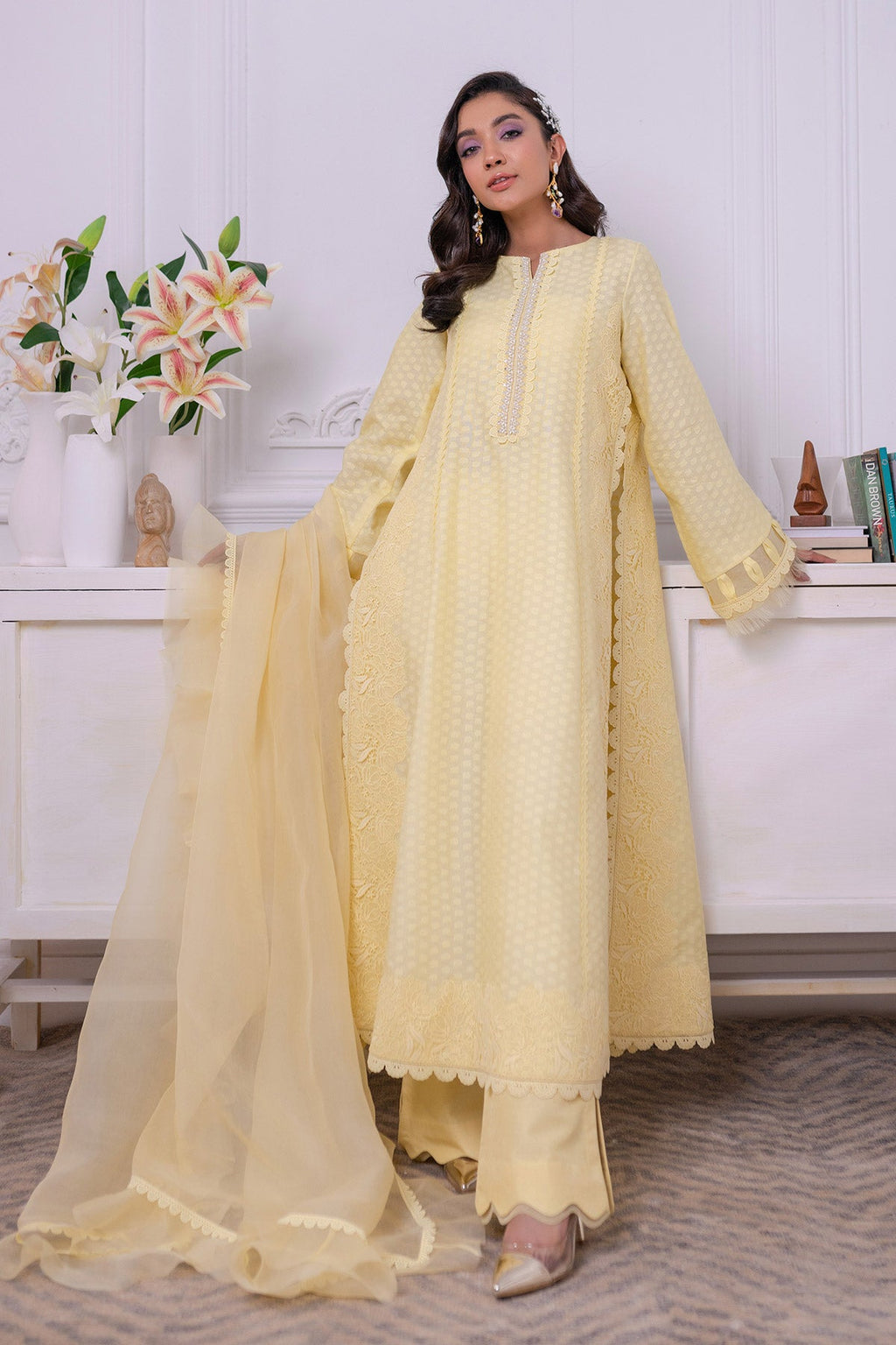 Fauzia Khalid - Butter Yellow