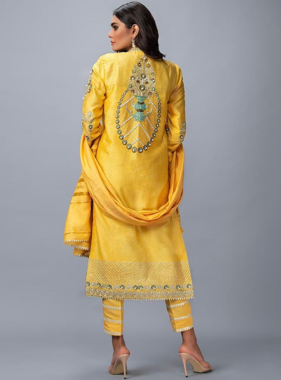 Wardha Saleem - Marigold Yellow