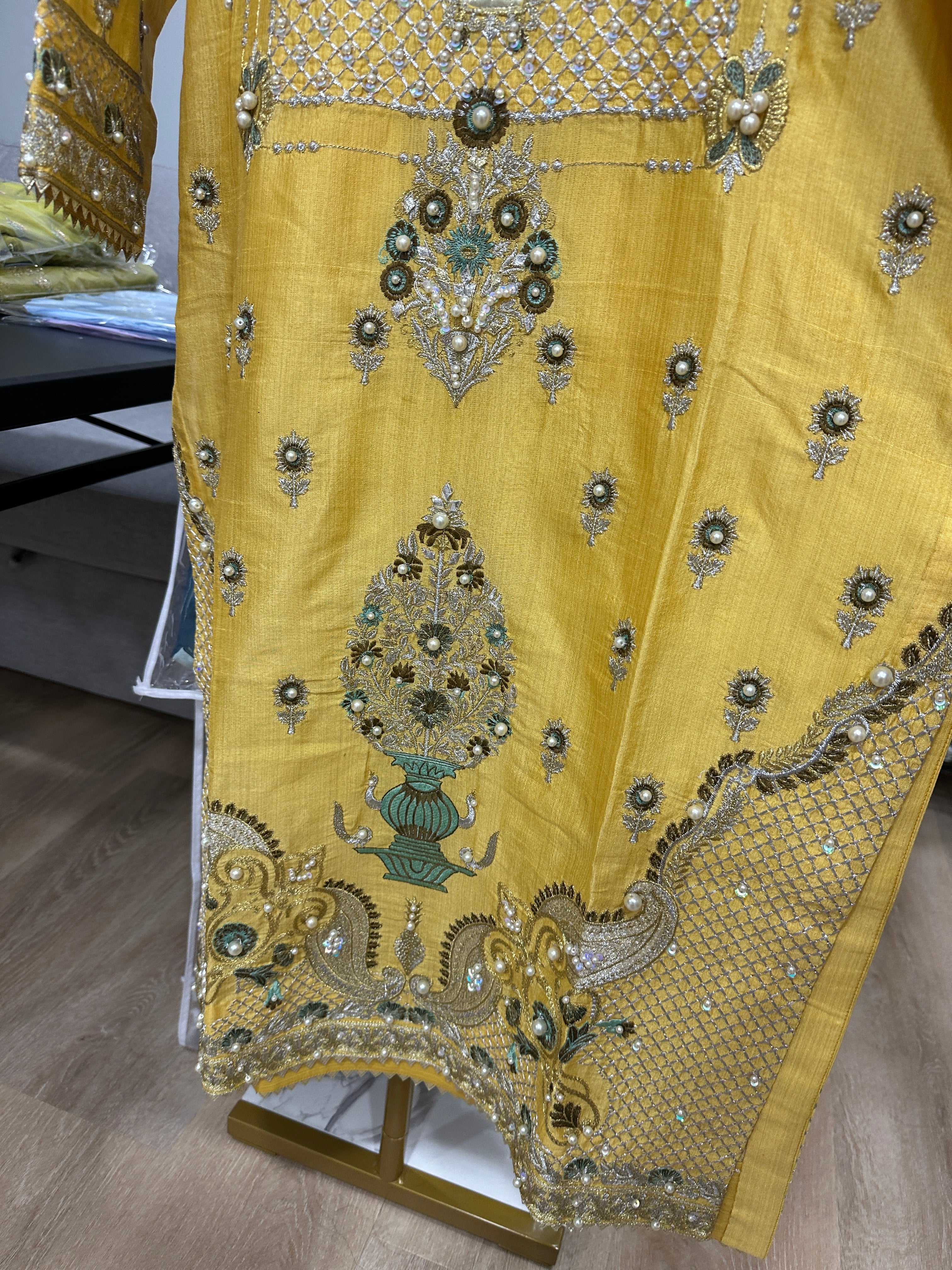 Wardha Saleem - Marigold Yellow