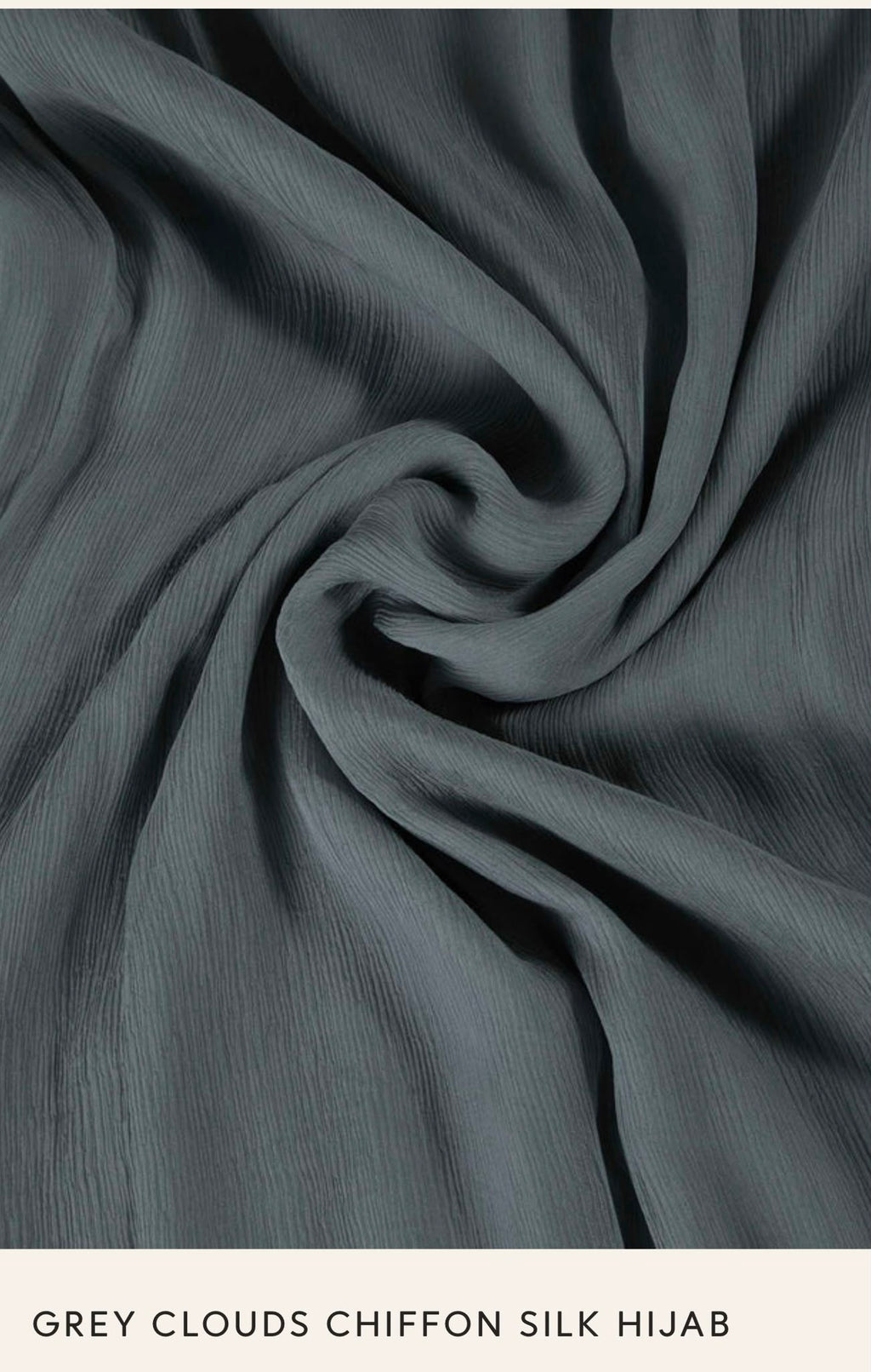 Pure Crinkle Chiffon Hijabs