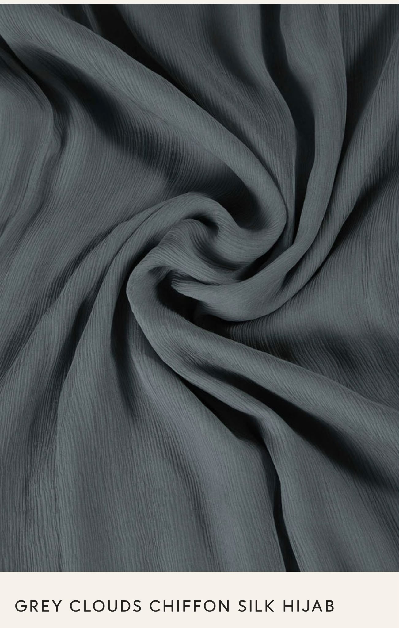 Pure Crinkle Chiffon Hijabs
