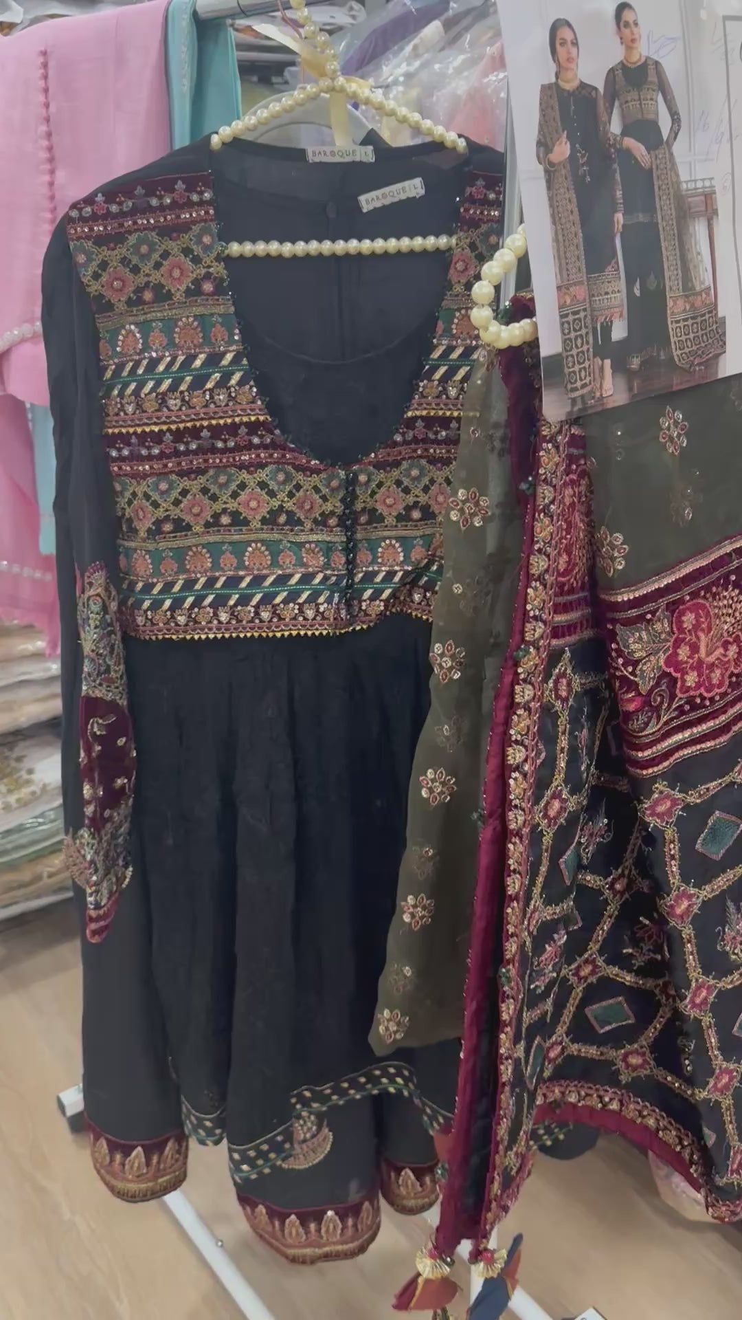 Baroque- Chiffon Peplum