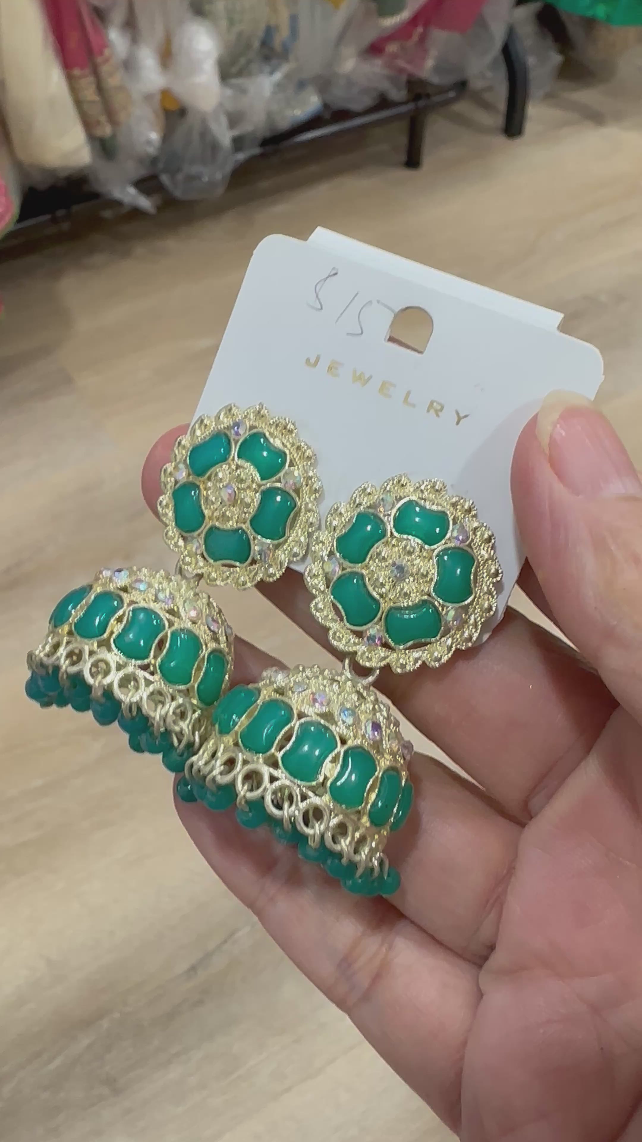 Sear Green Earings