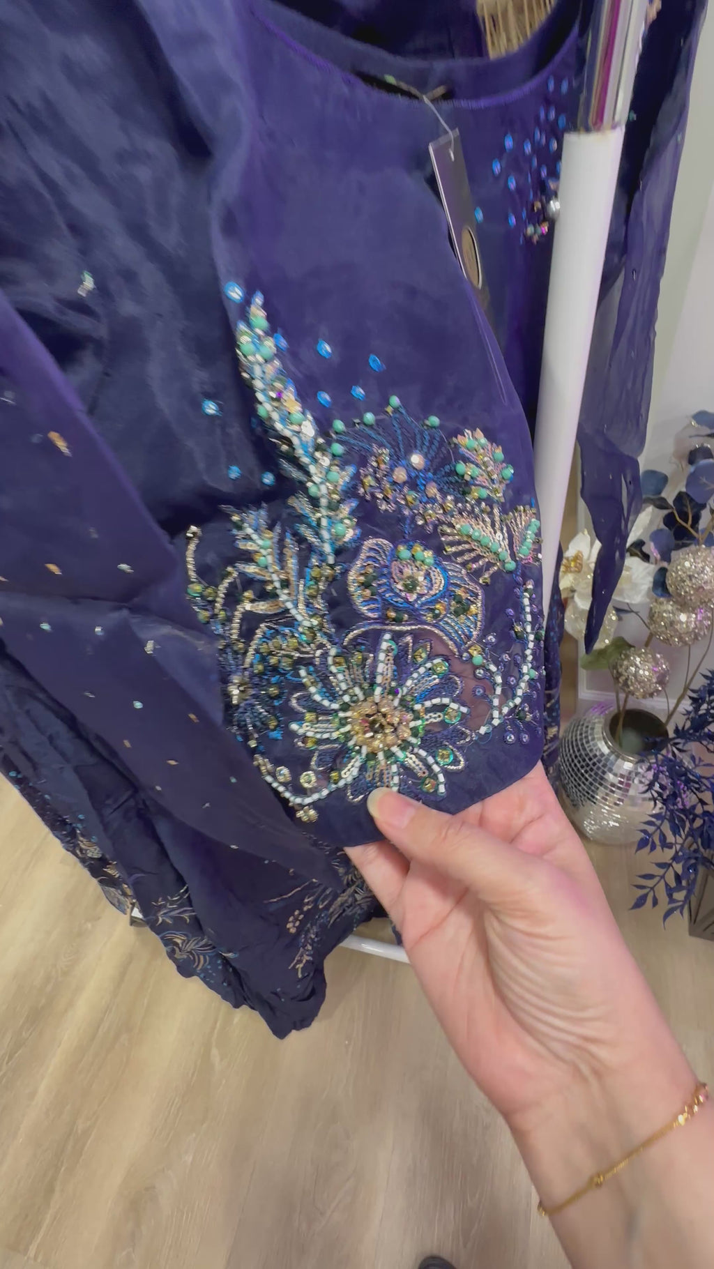 Twilight Blue - Lehnga